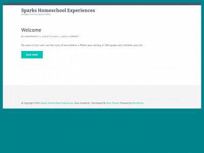 sparkshomeschool.com snapshot