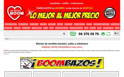 www.mueblesboom.com snapshot