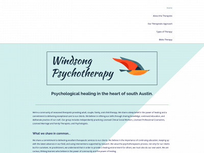 southaustinpsychotherapygroup.com snapshot