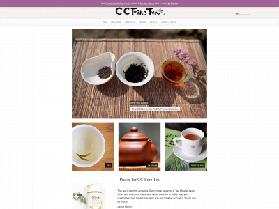 ccfinetea.com snapshot