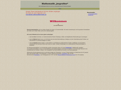 mathematikbegreifen.de snapshot