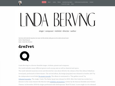 lindaberving.com snapshot