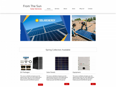 fromthesunsolar.com snapshot