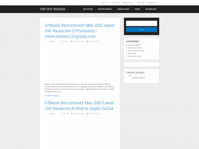 topgist.com.ng snapshot