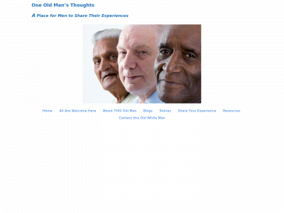 oneoldwhitemansthoughts.com snapshot