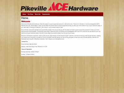 pikevilleace.com snapshot