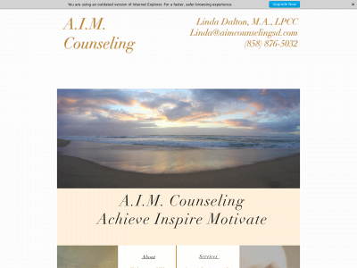 aimcounselingsd.com snapshot
