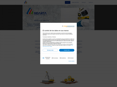 andartainfraestructuras.com snapshot