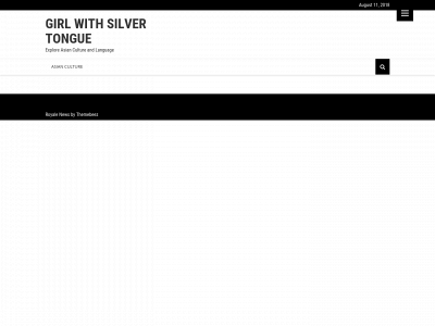 girlwithsilvertongue.com snapshot