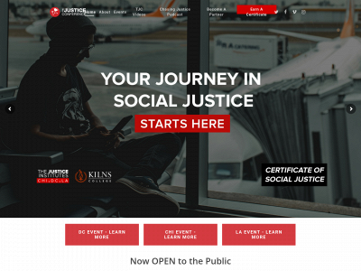 thejusticeconference.com snapshot