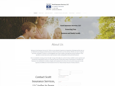 www.scottinsuranceservicesllc.com snapshot