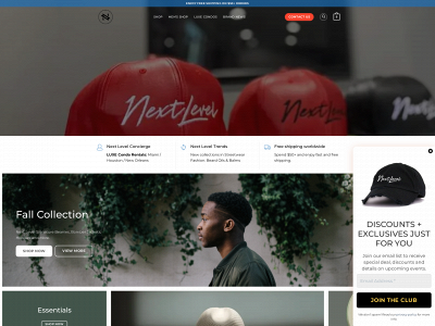 shopnextlevelessentials.com snapshot