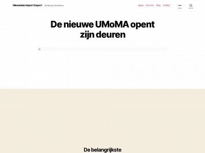 nieuwdam-import.nl snapshot