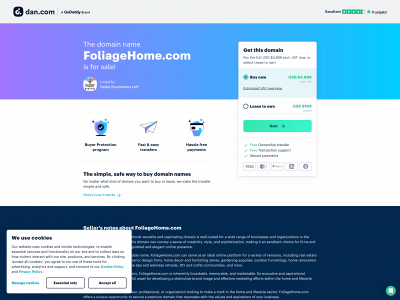 foliagehome.com snapshot