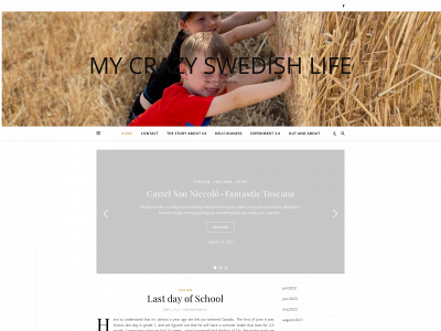 mycrazyswedishlife.se snapshot