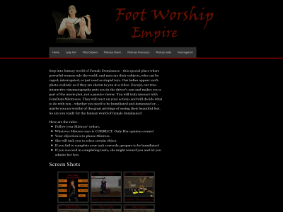 footworshipempire.com snapshot