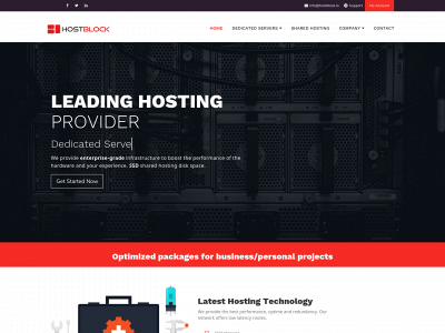 www.hostblock.io snapshot