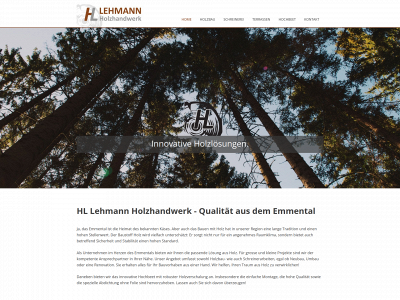 lehmann-holzhandwerk.ch snapshot