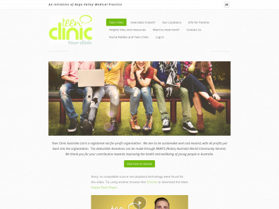 www.teenclinic.com.au snapshot