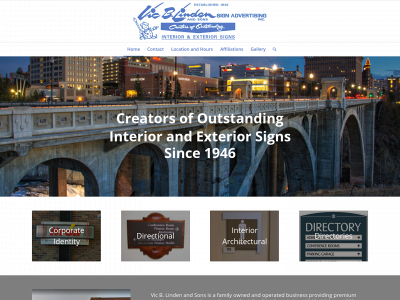 lindensigns.com snapshot