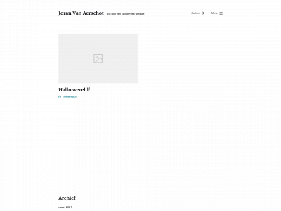 joranvanaerschot.be snapshot