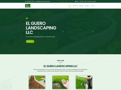 elguerolandscaping.com snapshot