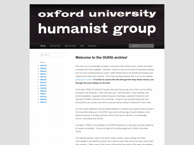 ouhg.org.uk snapshot