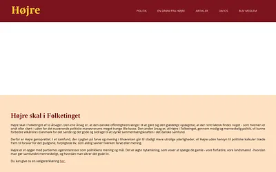 hoejre.dk snapshot
