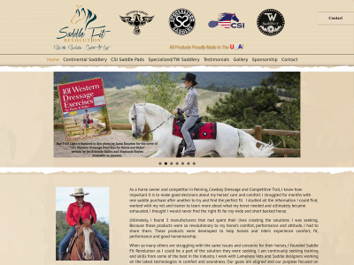 saddlefitrevolution.com snapshot