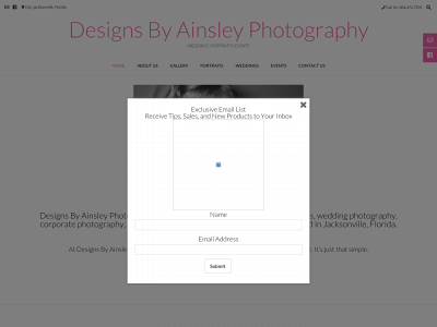 designsbyainsleyphotography.com snapshot