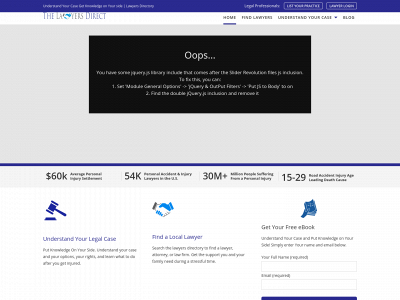 thelawyersdirect.com snapshot