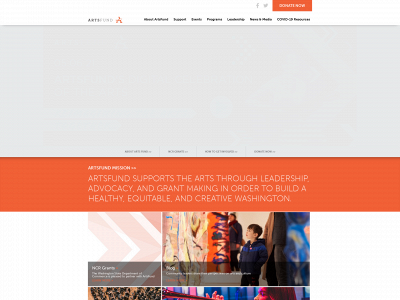 artsfund.org snapshot