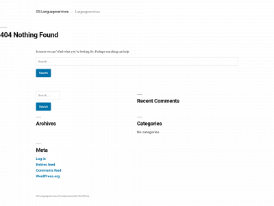 gslanguageservices.com snapshot