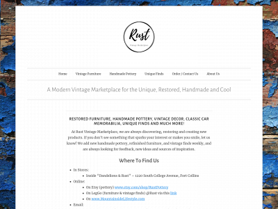 rustvintagemarketplace.com snapshot