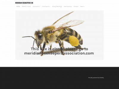 www.meridianbeekeepers.co.uk snapshot