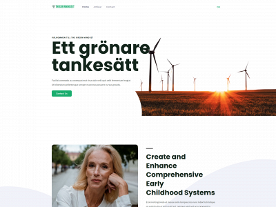 thegreenmindset.com snapshot