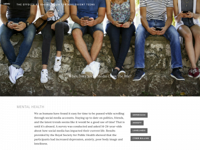 socialmediaandtheeffects.weebly.com snapshot