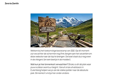 zero2zenith.nl snapshot
