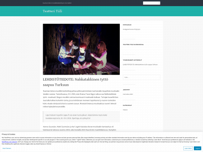 teatteritiili.fi snapshot
