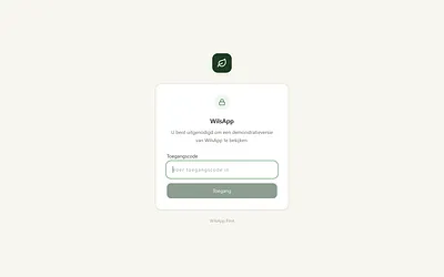 wilsapp.nl snapshot