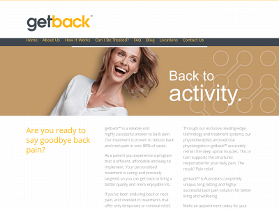 getback.health snapshot