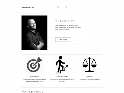 talentkoden.no snapshot