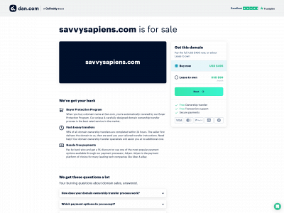 savvysapiens.com snapshot