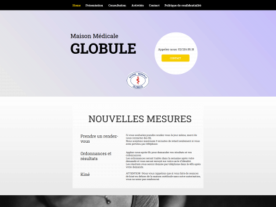 mmglobule.be snapshot