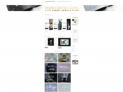 arthivemagazine.com snapshot