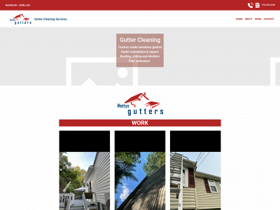mattysgutters.com snapshot