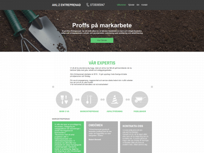 ahlzentreprenad.se snapshot