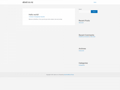 absd.co.nz snapshot