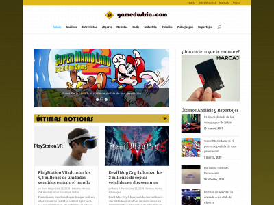 gamedustria.com snapshot