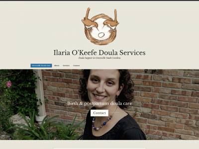 ilariaokeefe.com snapshot
